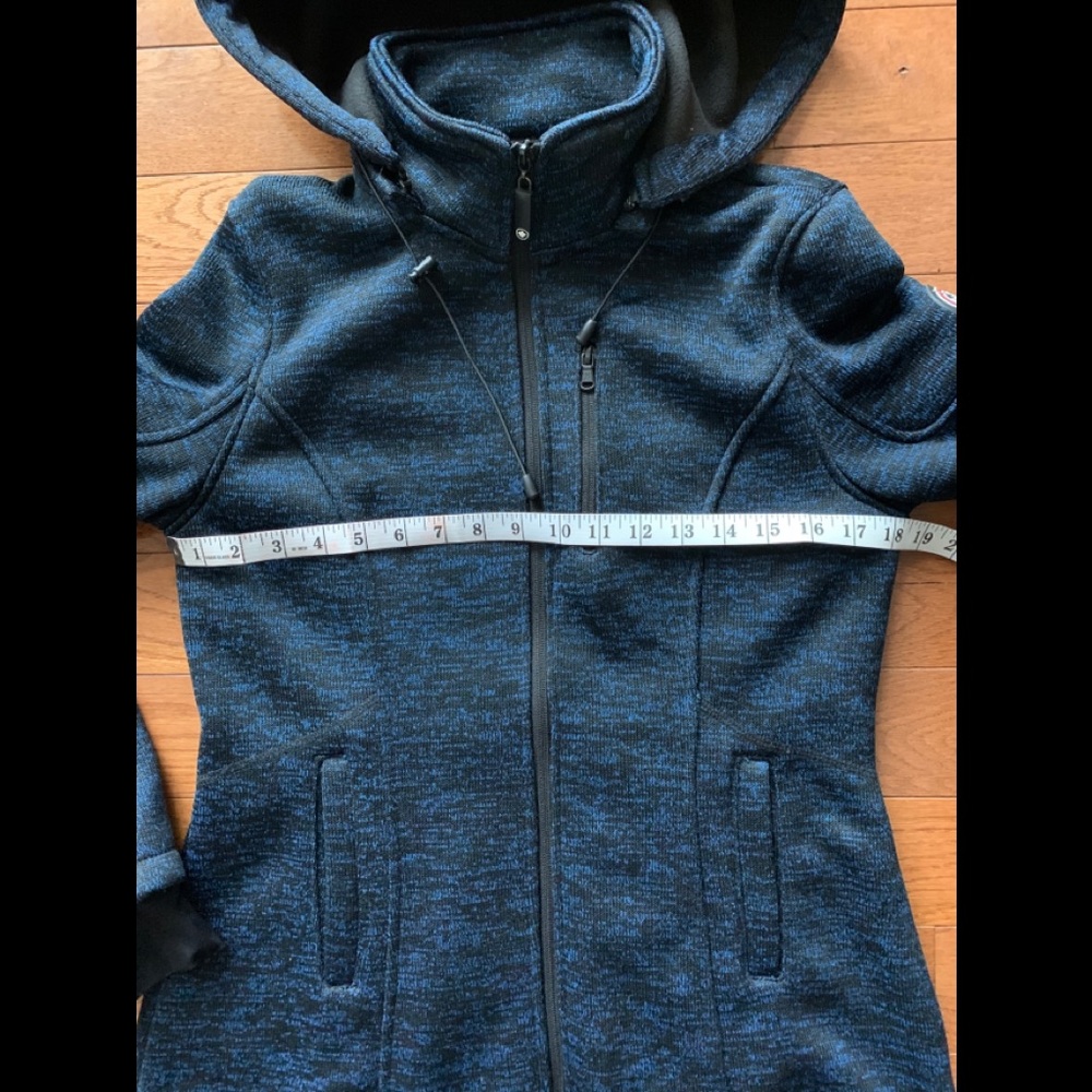 🔥Womens HFX Halifax Luna Knit Jacket/Coat-Blue🔥 - Picture 5 of 9